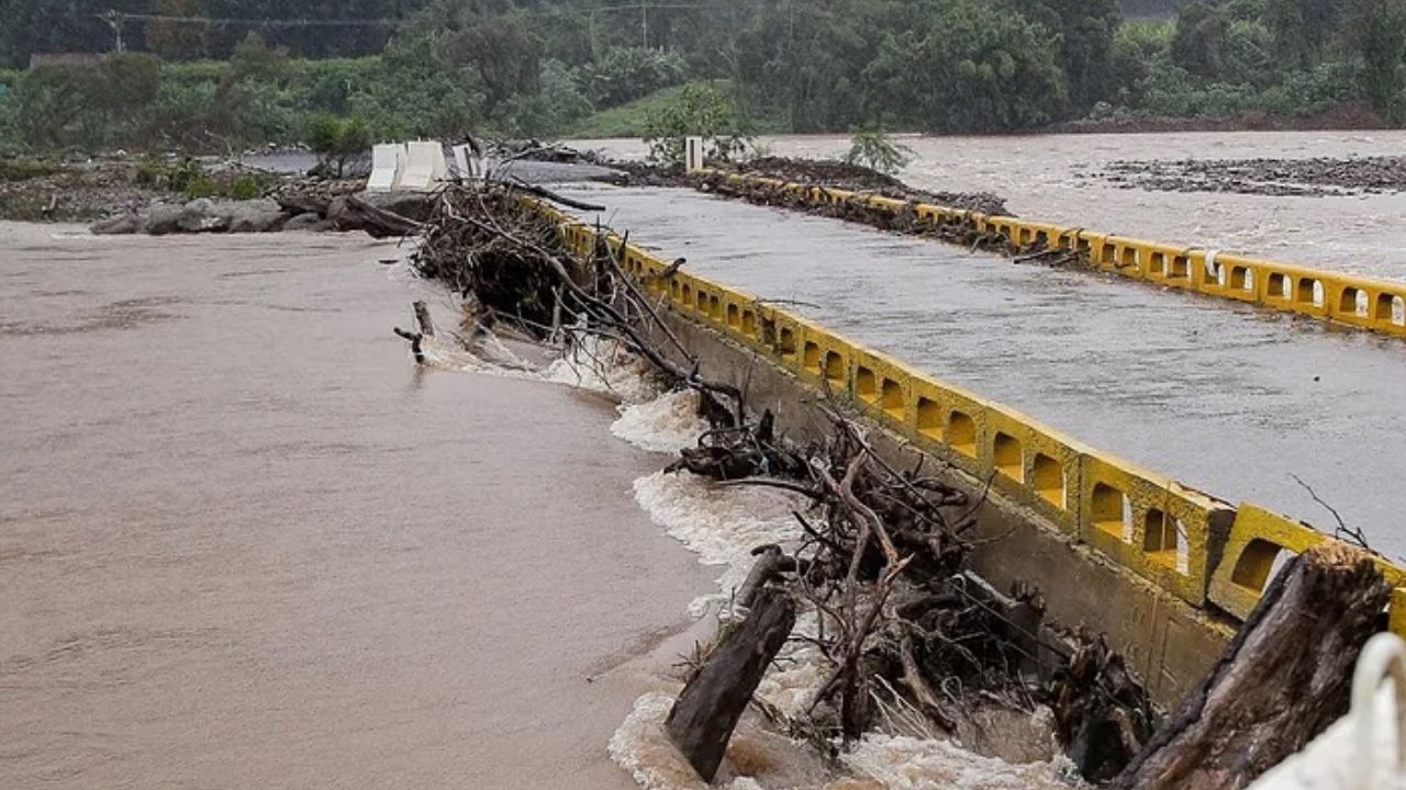 Chuvas intensas no Rio Grande do Sul deixam estragos em diversos municípios | Reprodução/Instagram/@vv_inteligenciahumanitaria