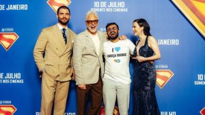 Bastidores de “Superman” mostram David Corenswet e Nicholas Hoult em ação