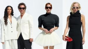 Celebridades brilham no desfile de Jacquemus