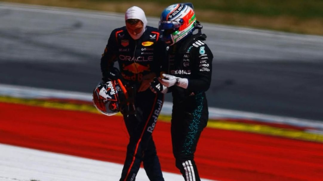 Max Verstappen sofre incidente na largada e abandona o GP da Áustria