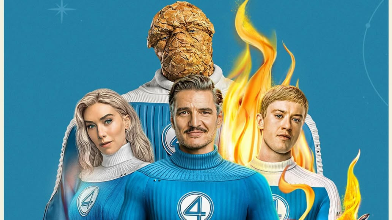 Imagem promocional do filme "Quarteto Fantástico: Primeiros Passos" | Reprodução: Instagram/ @fantasticfour