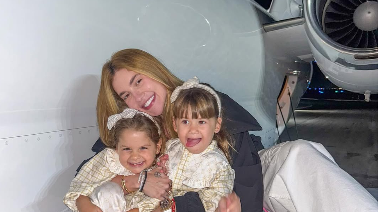 Virginia Fonseca com suas filhas Maria Alice e Maria Flor | Reprodução: Instagram/@virginia