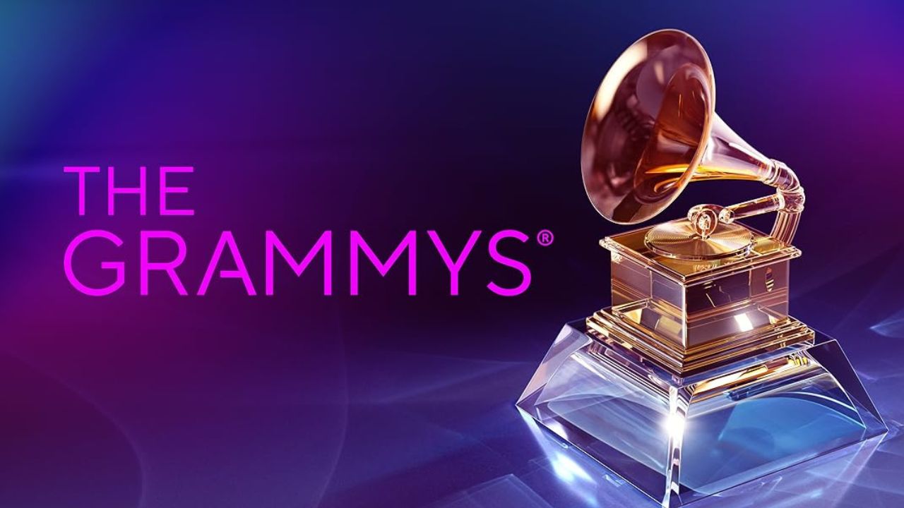 Foto promocional da estatueta premiada do Grammy para divulgação | Reprodução/PrimeVideo