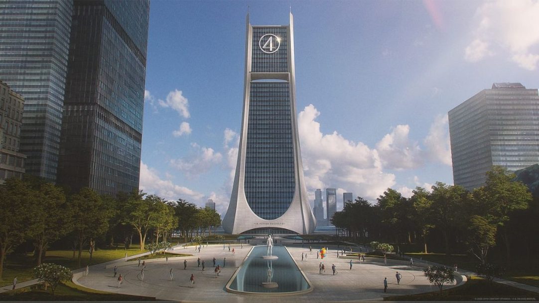 Quarteto Fantástico tem torre inspirada na arquitetura de brasileiro