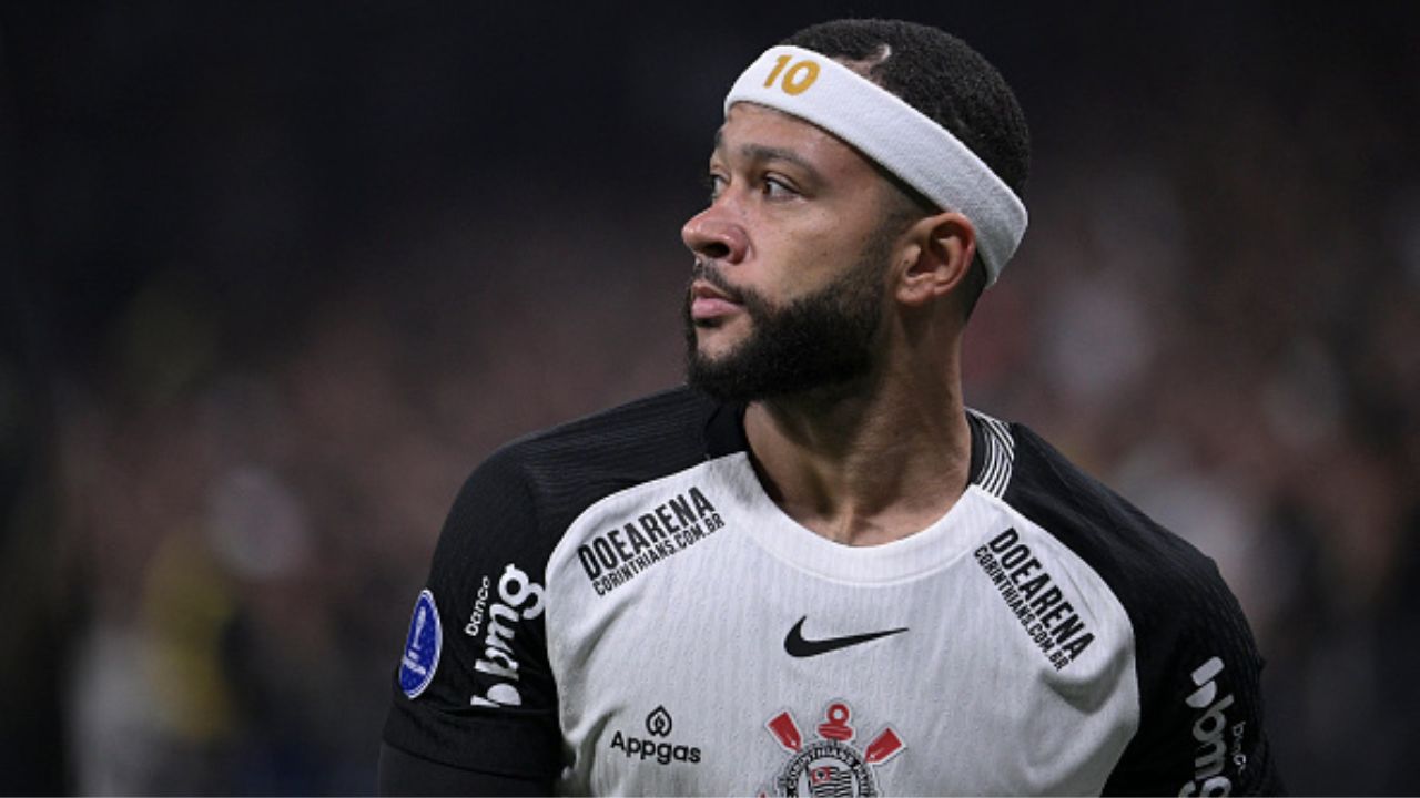 Memphis Depay pelo Corinthians | Reprodução/Sports Press Photo/Getty Imagens Embed