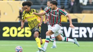 Fluminense ganha destaque internacional após empate com Borussia
