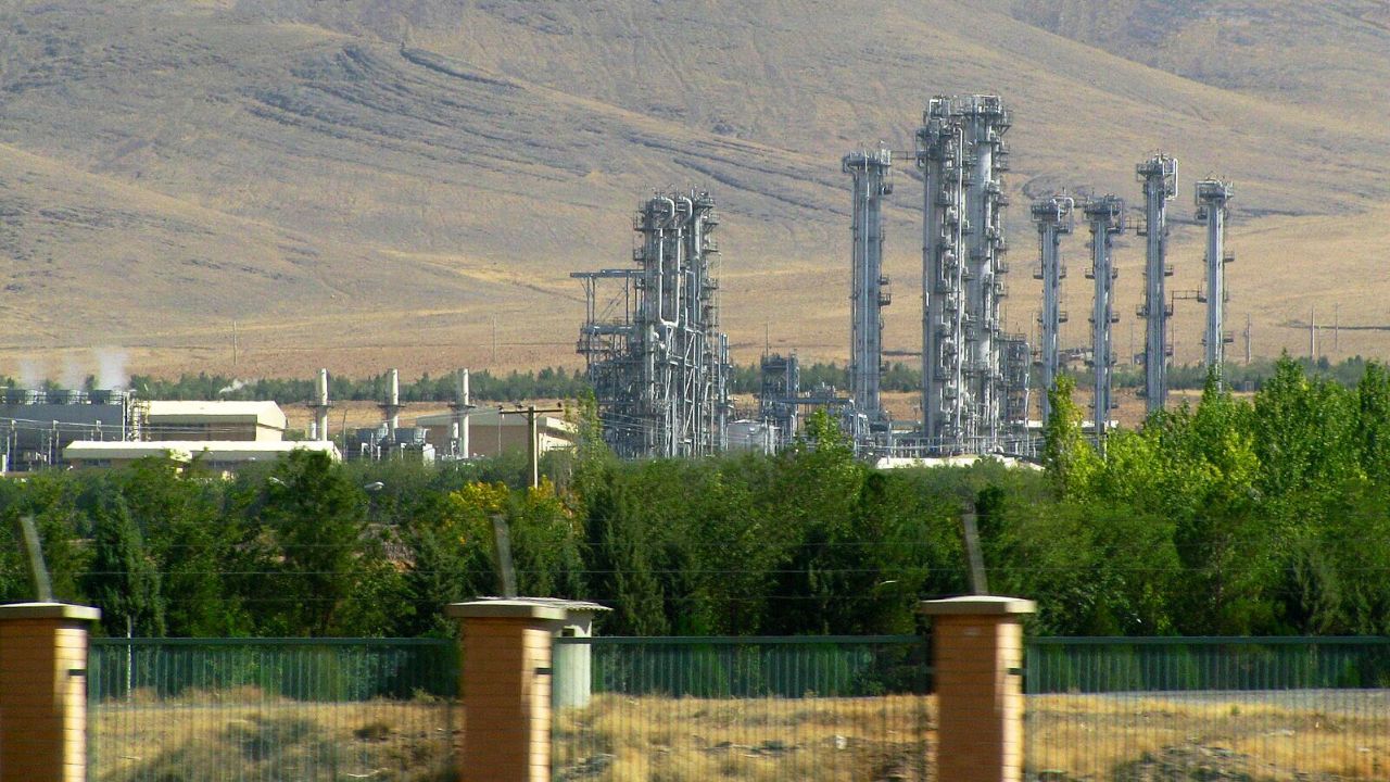 Complexo nuclear Arak no Irã | Reprodução/X/@ignis_fatum