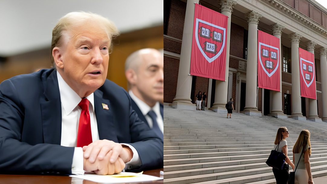 Trump acusa Harvard de permitir assédio antissemita no campus e ameça suspender financiamento