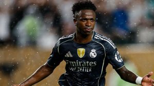 Real Madrid supera RB Salzburg com brilho de Vini Jr. e garante classificação