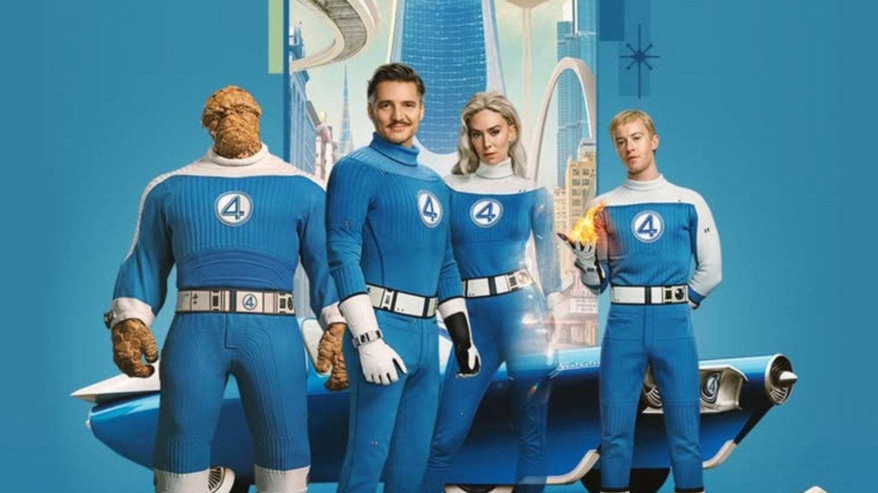 personagens do filme "Quarteto Fantástico: Primeiro Passos | reprodução/Instagram/@marvel