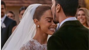 Giovanna Lancellotti e Gabriel David se casam pela segunda vez