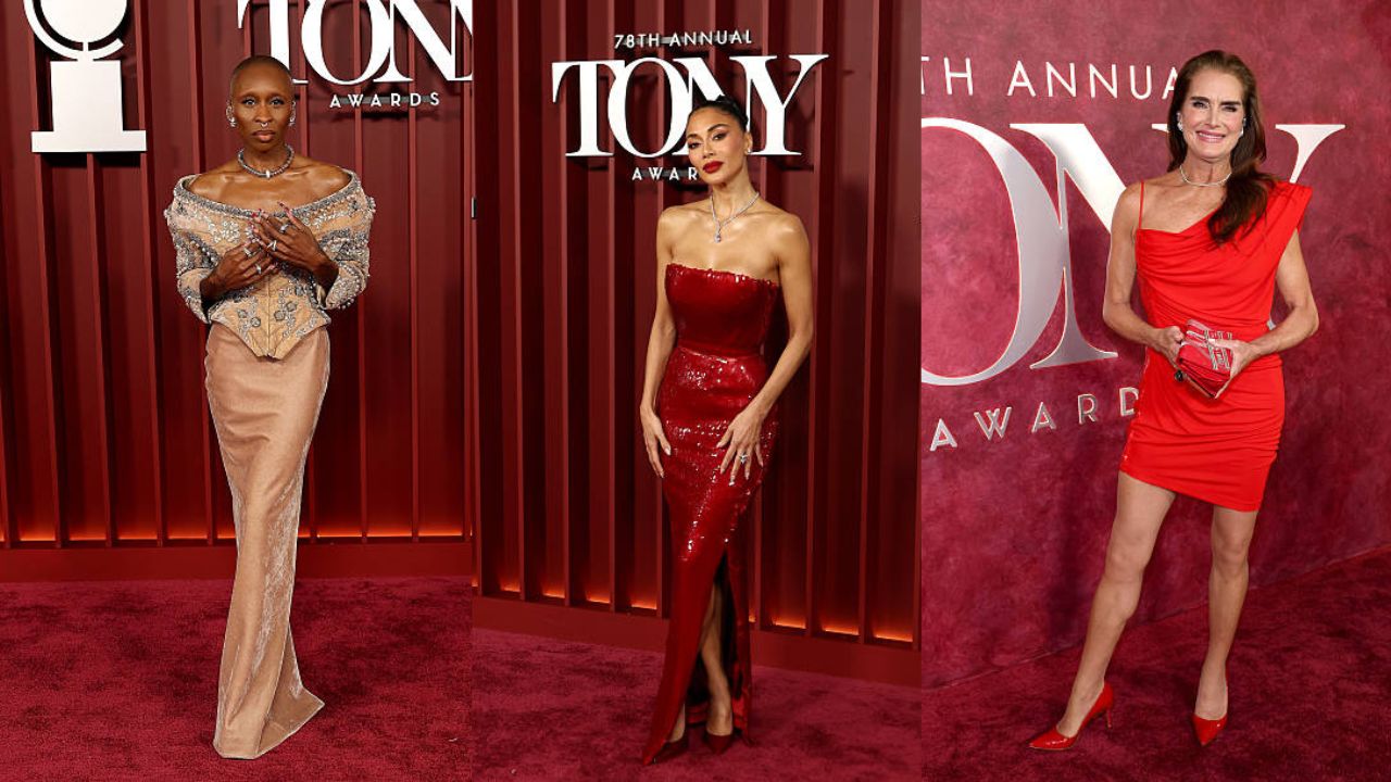 Cynthia Erivo, Nicole Scherzinger e Brooke Shields | Reprodução/John Nacion/Michael Loccisano/Kevin Mazur/Getty Images Embed