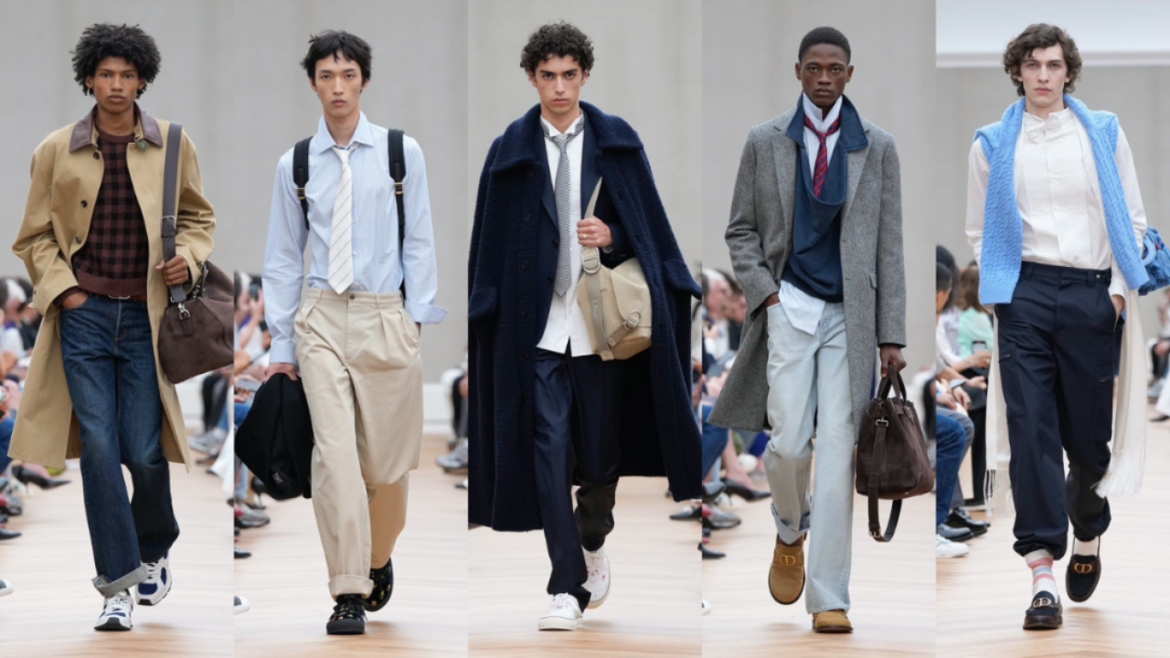 Jonathan Anderson estreia na Dior | Reprodução/X/@jacquemusx