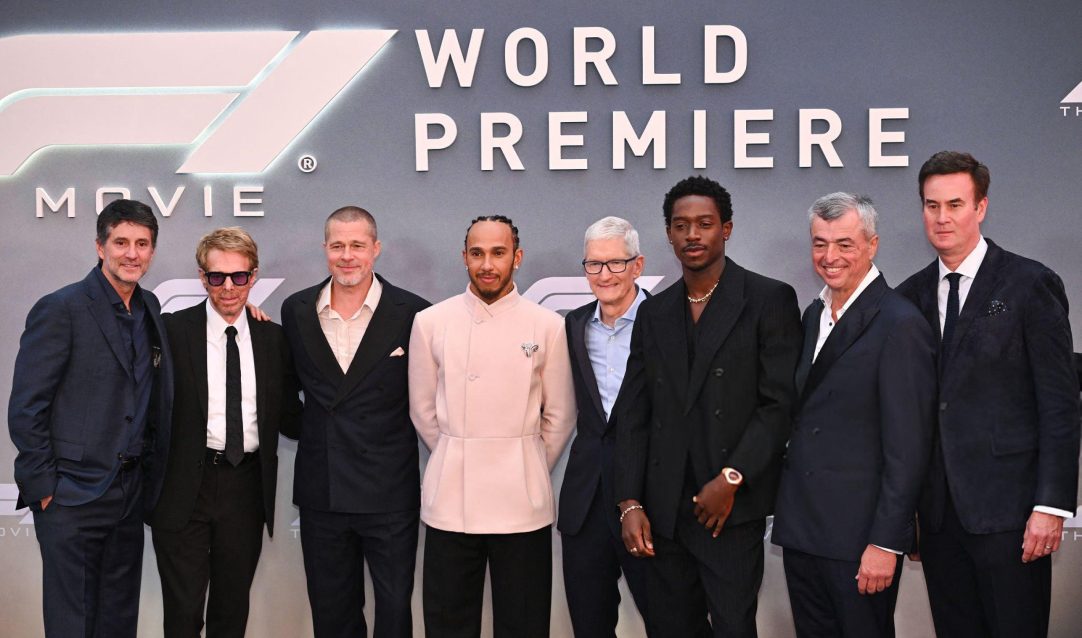 Parceria entre Lewis Hamilton e Apple leva Fórmula 1 aos cinemas