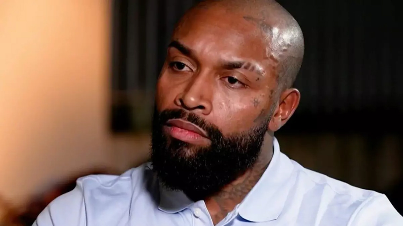 Nego Di sendo entrevistado | reprodução/RecordTV/Domingo Espetacular