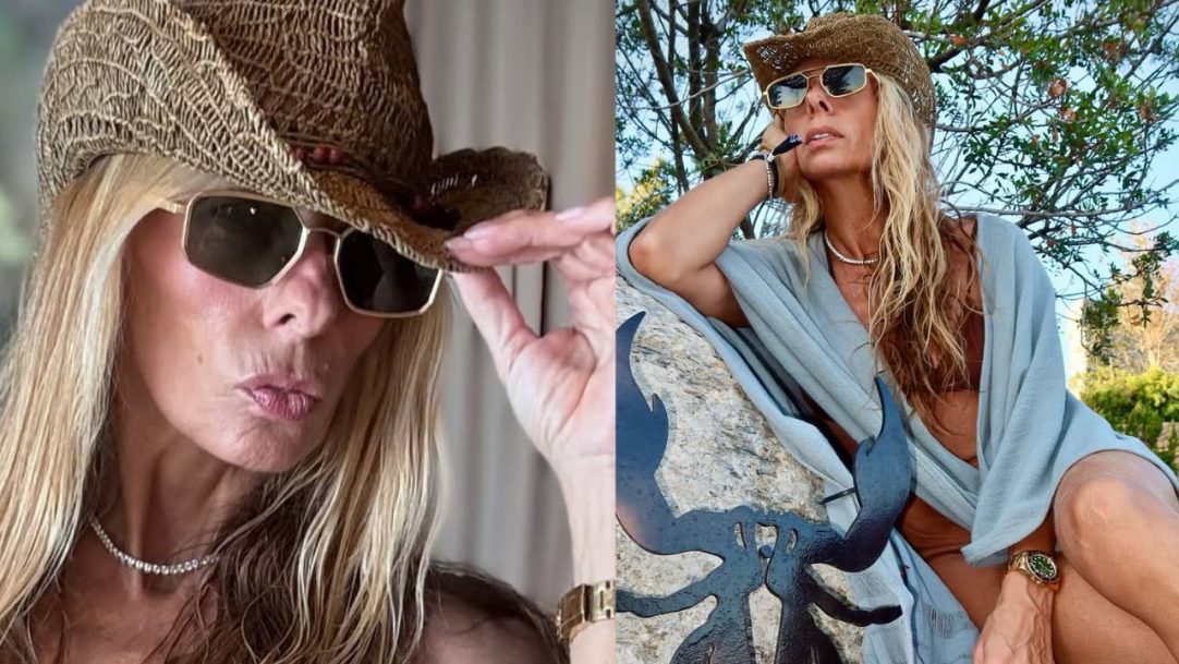 Adriane Galisteu rebate críticas à magreza e faz topless em viagem