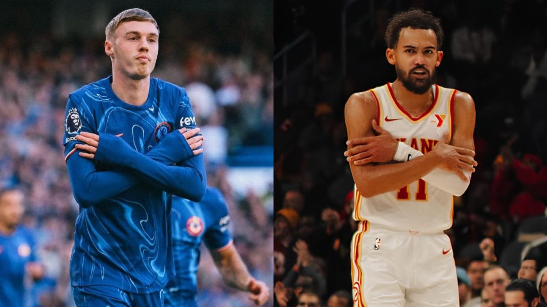 Cole Palmer e Trae Young disputam autoria de comemoração “gelado”
