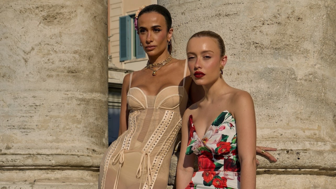 Silvia Braz e Maria Braz encerram semana de Alta Moda da Dolce & Gabbana em Roma com looks deslumbrantes