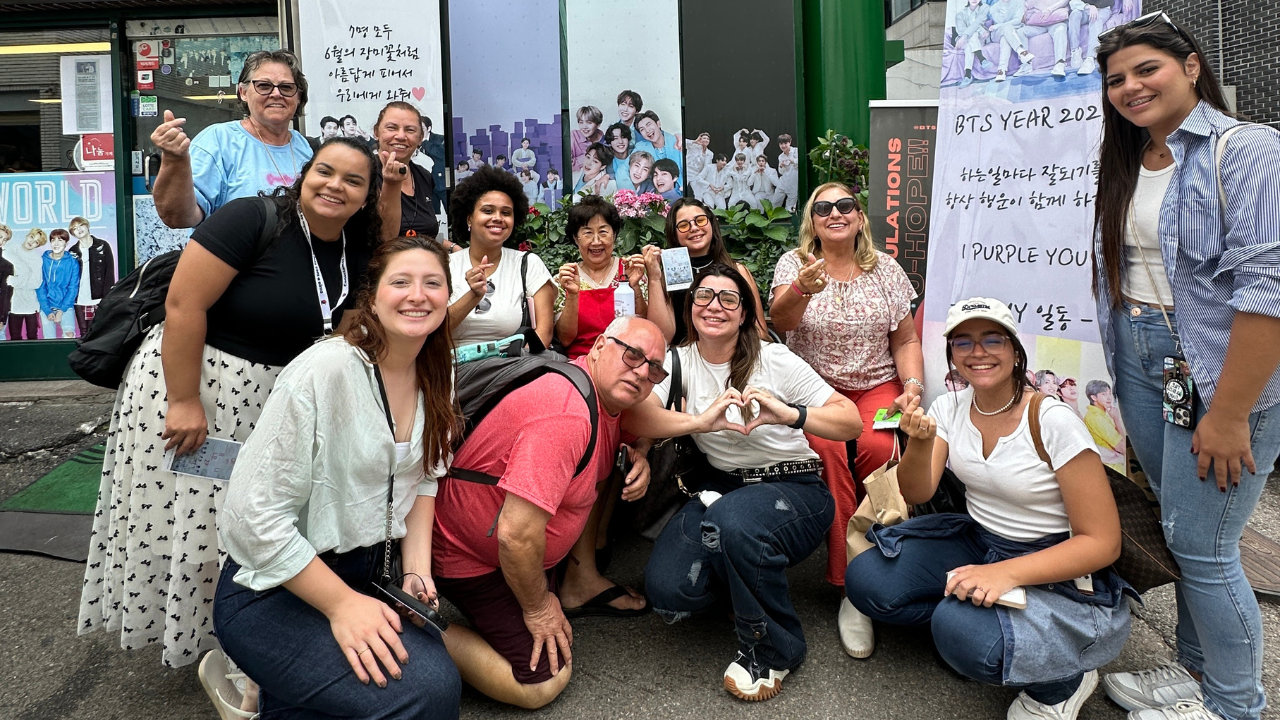 Sophia Eldo conduz caravana à Coreia do Sul e promove jornada imersiva com brasileiros