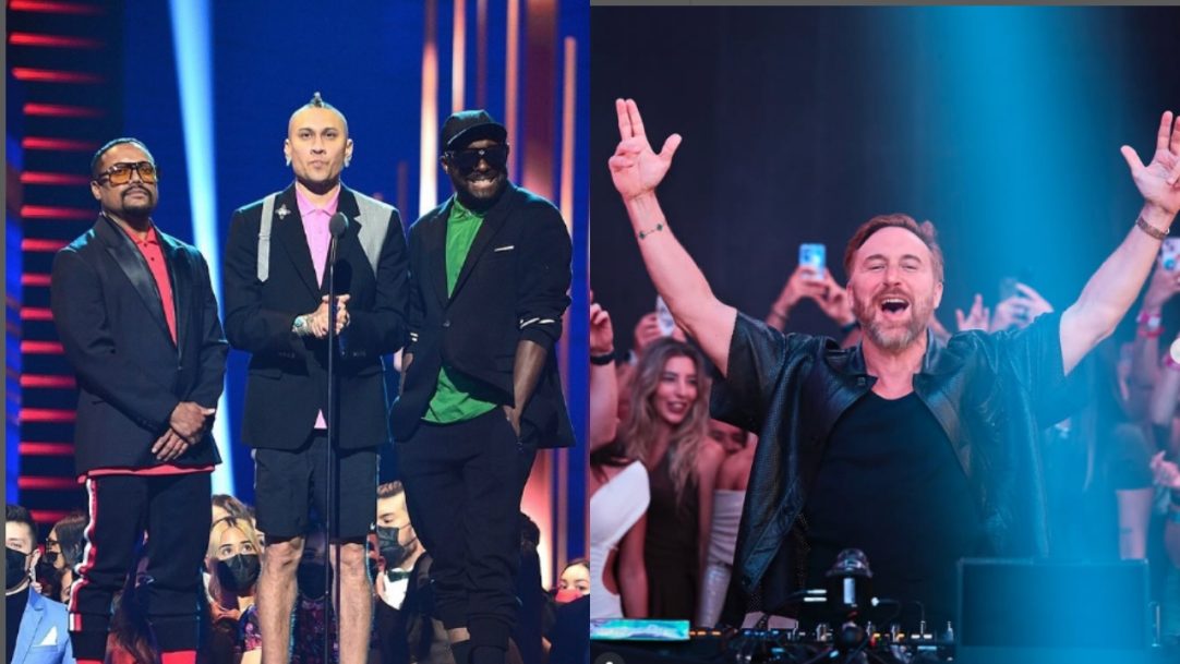 ‘I Gotta Feeling’: Black Eyed Peas e David Guetta se reúnem em show e cantam hit