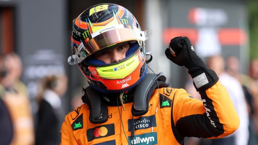 Oscar Piastri domina parte final e assegura pole da Sprint no GP da Bélgica