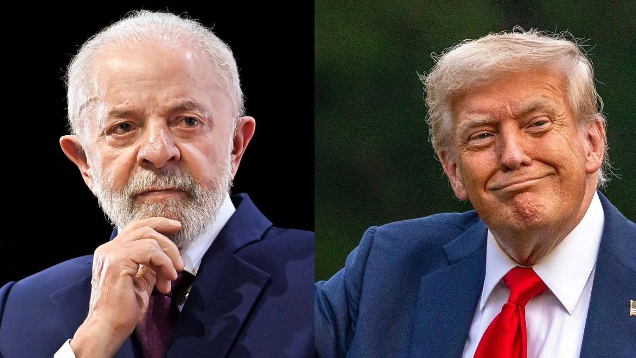 Lula e Trump | Reprodução/X/@exame