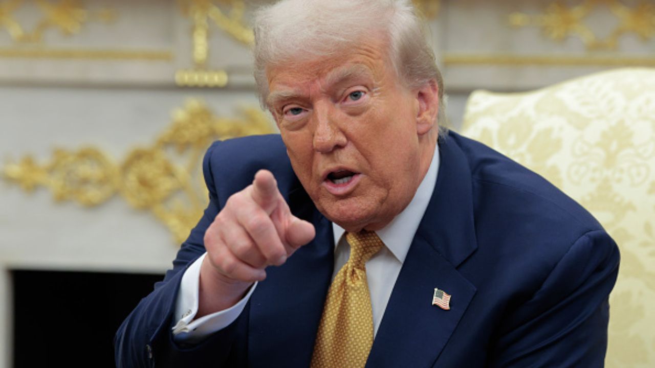 Presidente dos EUA, Donald Trump | Reprodução/Chip Somodevilla/Getty Images Embed