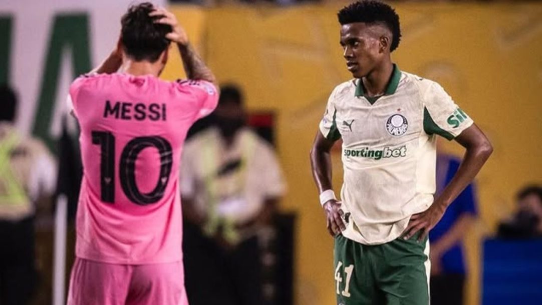 Estevão é esperança do Palmeiras para se manter vivo na Copa do Mundo