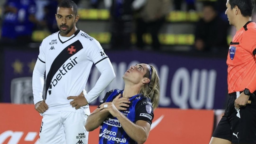 Vasco é goleado pelo Del Valle em Quito pela Sulamericana 2025