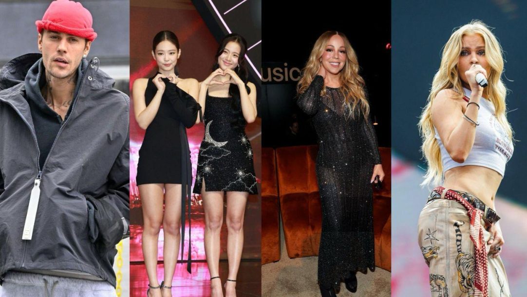 Justin Bieber, BLACKPINK e Mariah com Luísa Sonza agitam lançamentos de sexta