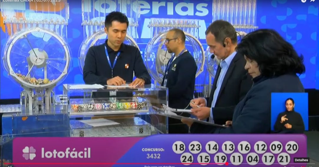 Lotofácil 3432: apostadores de 4 cidades levam mais de R$ 1,2 milhão cada