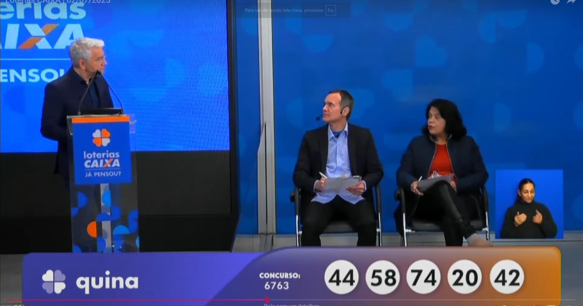 Quina 6763: prêmio dispara para R$ 2 milhões após sorteio sem ganhador