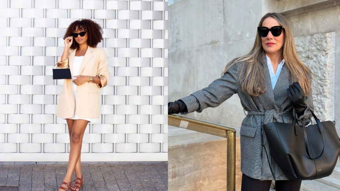 Blazer oversized é a aposta fashionista para este inverno