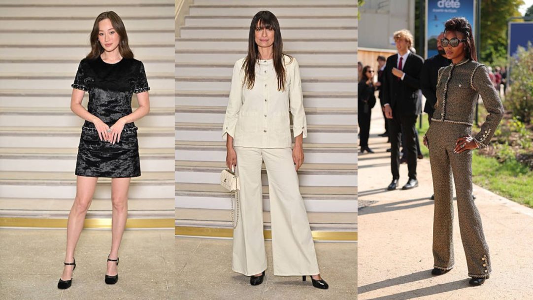 Celebridades prestigiam desfile da Chanel