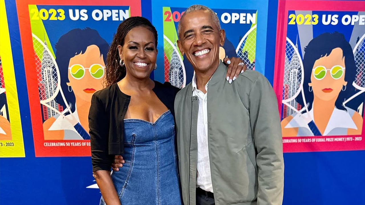 Michelle e Barack Obama no Instagram