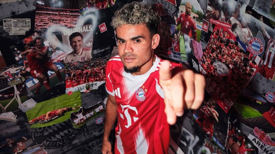 Luis Díaz é anunciado pelo Bayern em contrato de quatro anos