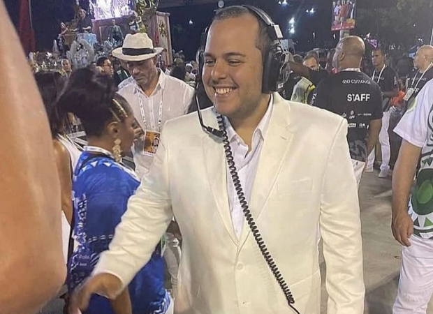 Cntraventor Vinicius Drumond | Reprodução/Instagram/@filhosdocarnaval.rio