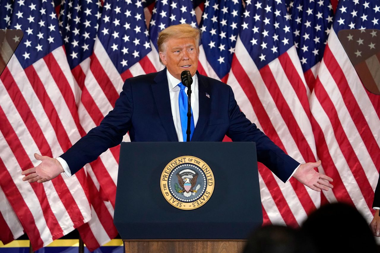 presidente dos EUA Donald Trump | Reprodução/Evan Vucci/CNN