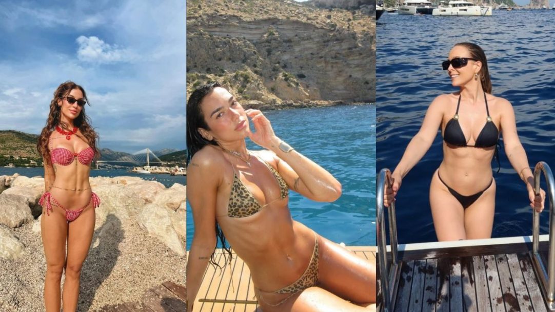 Celebridades exibem tendências de biquíni e ditam moda no verão