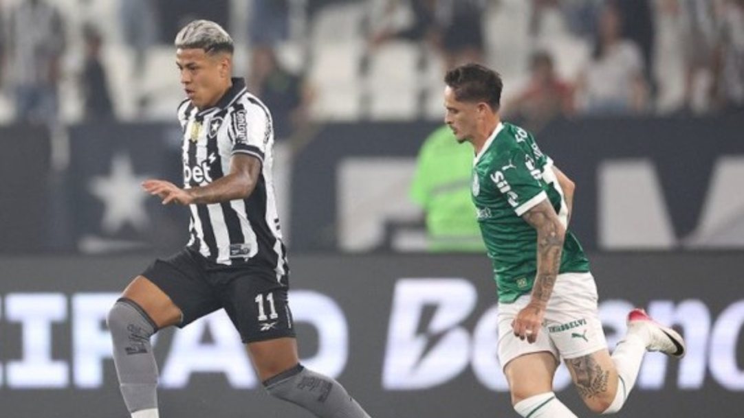 Botafogo vê desempenho em casa cair e acende alerta no Brasileirão