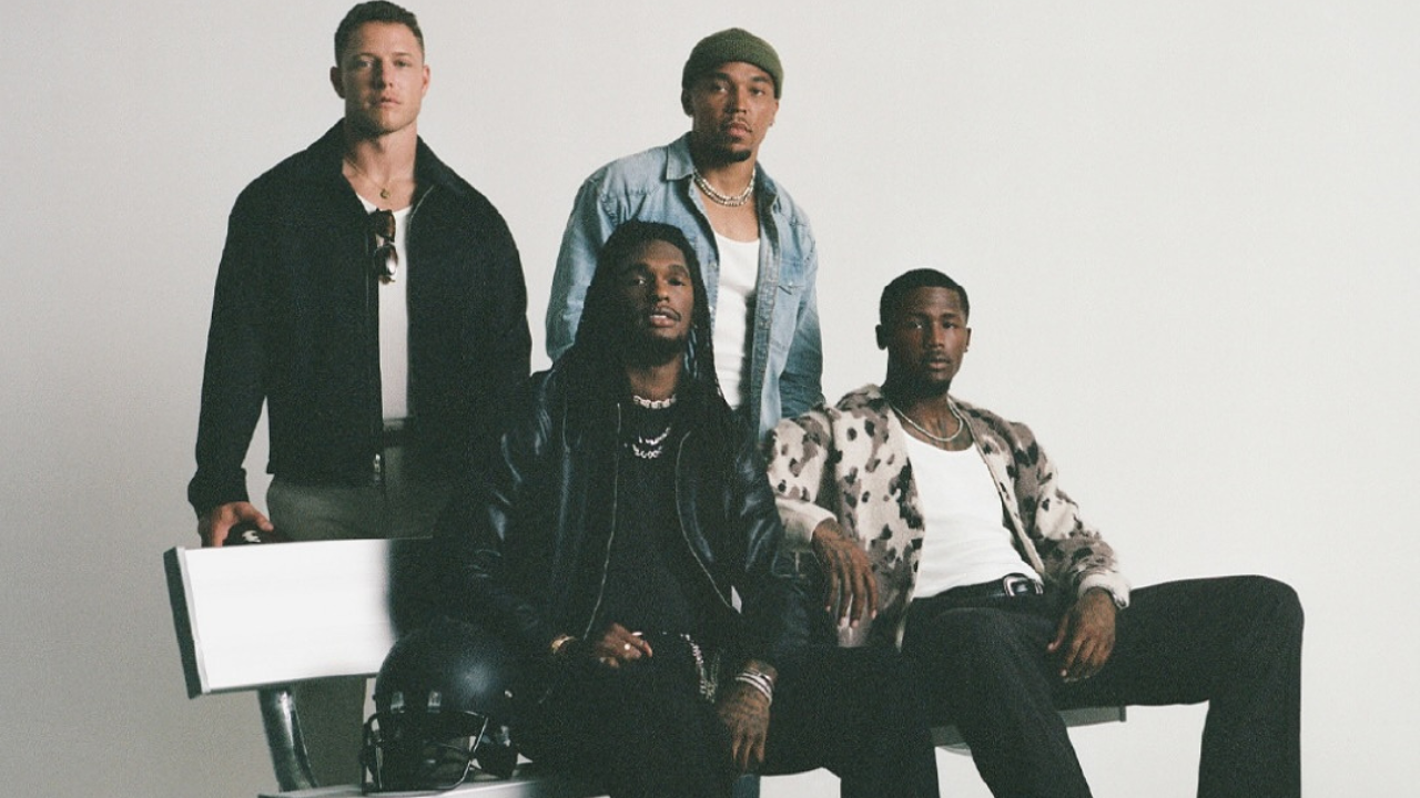 Atletas da NFL em campanha da Abercrombie | Reprodução/Instagram/@nfl