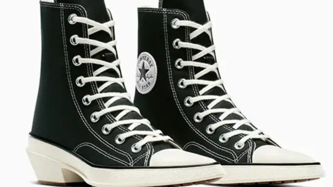 Converse lança modelo Chuck 70 com salto alto