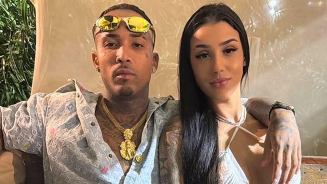 Samuel Sant’Anna e sua namorada, Bia Miranda | Reprodução/Instagram/@ca1black