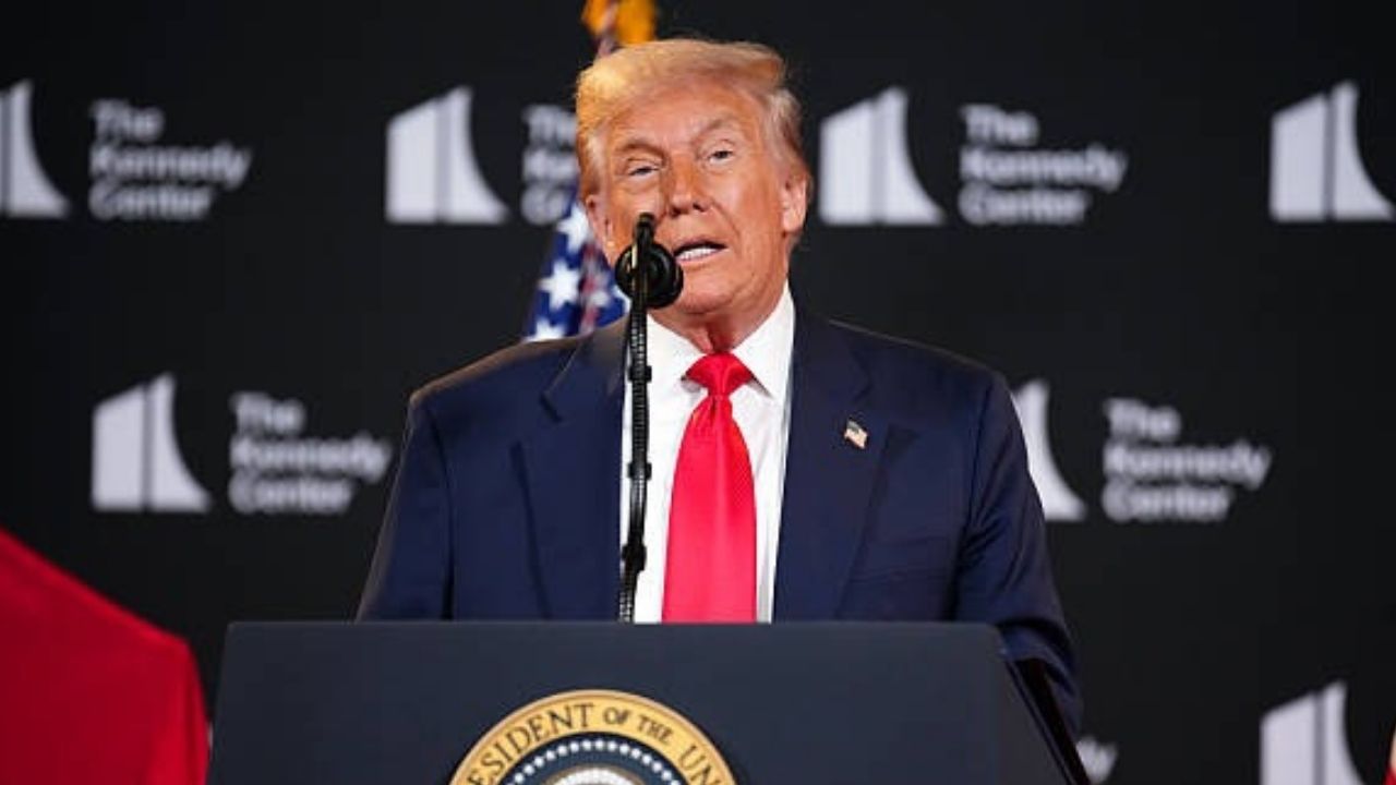 Presidente dos EUA Donald Trump|Reprodução/Andrew Harnik/Getty Images Embed