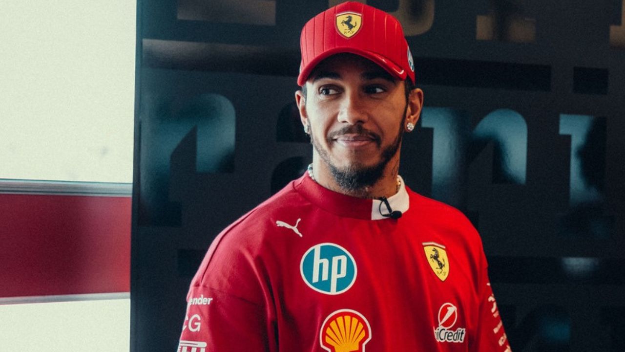 Lewis Hamilton I Reprodução/Instagram/@scuderiaferrari