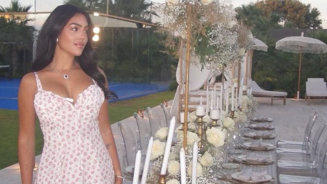 Georgina Rodríguez reúne filhos e amigos em festa privada em mansão