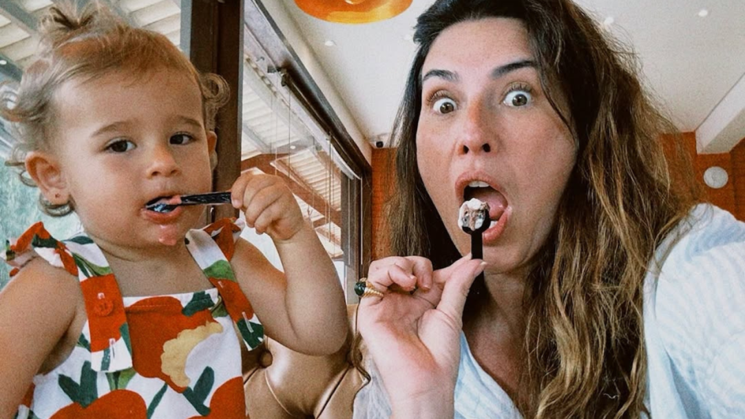 Após maratona de gravações, Fernanda Paes Leme relata saudade da filha