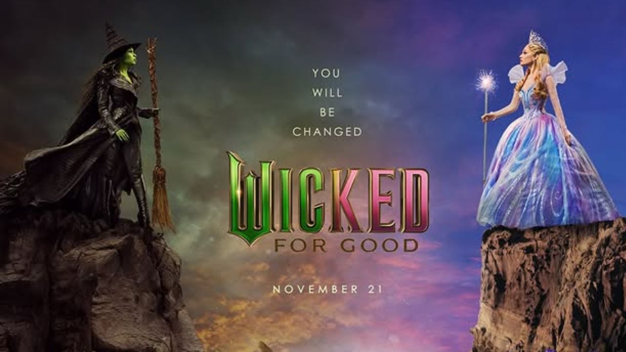 Wicked: Parte 2 pôster promocional do filme | Reprodução/Instagram/@Wickedmovie
