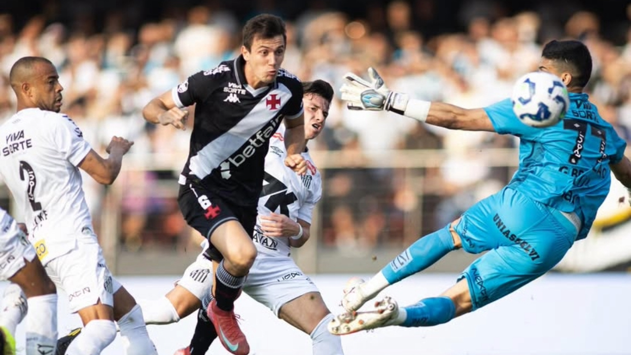 Vasco aplica goleada histórica no Santos | Reprodução/Instagram/@vascodagama