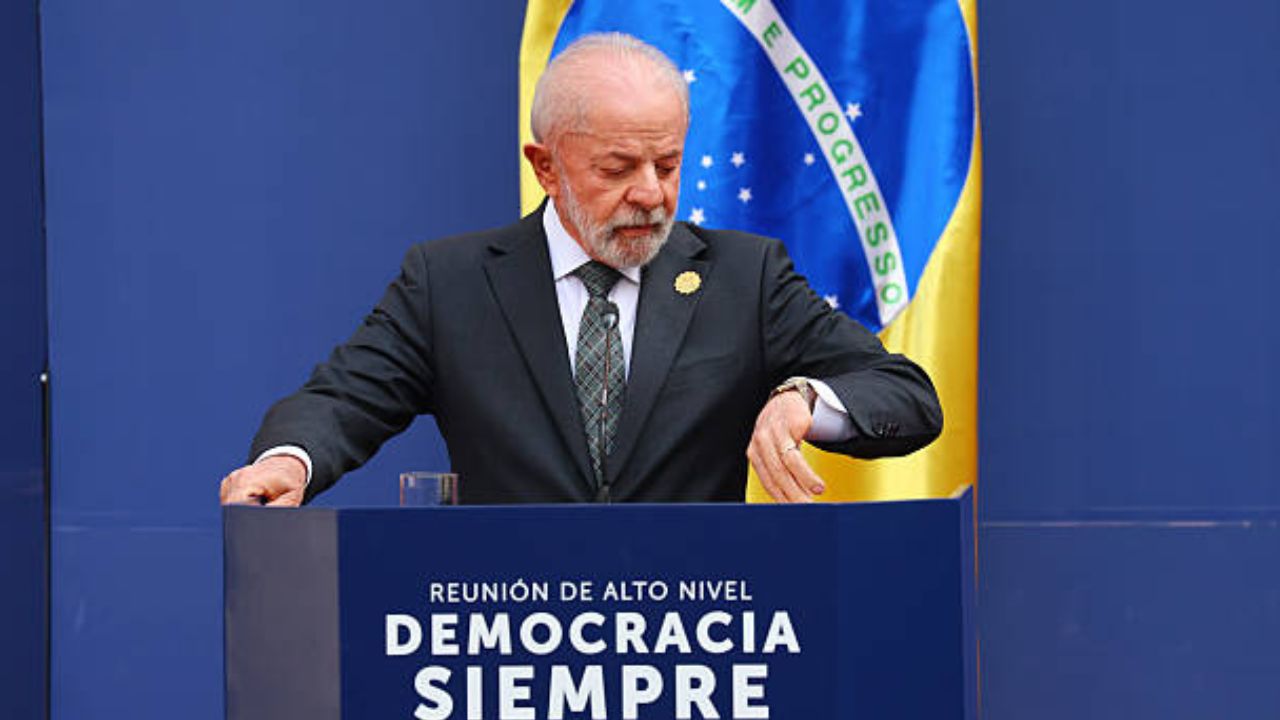 Lula, em evento no Chile | Reprodução/ Marcelo Hernandez/Getty Images Embed